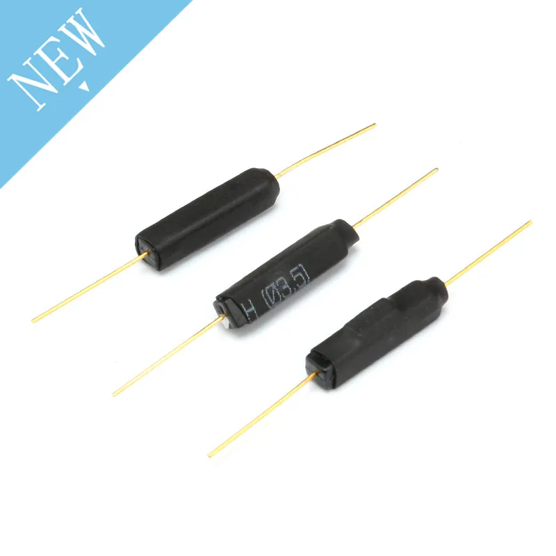 

10 pcs Reed Switch Plastic Type GPS-14B 2*14 Anti-Vibration Damage Magnetic Switch NC Normally Closed