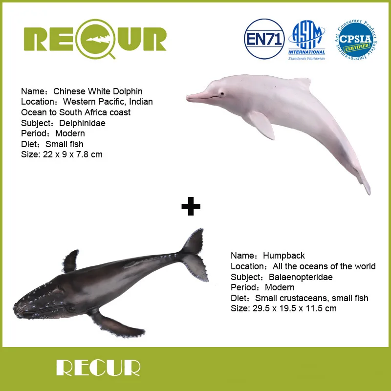 2 шт./лот повториться Игрушечные лошадки китайский белый дельфин + горбатых