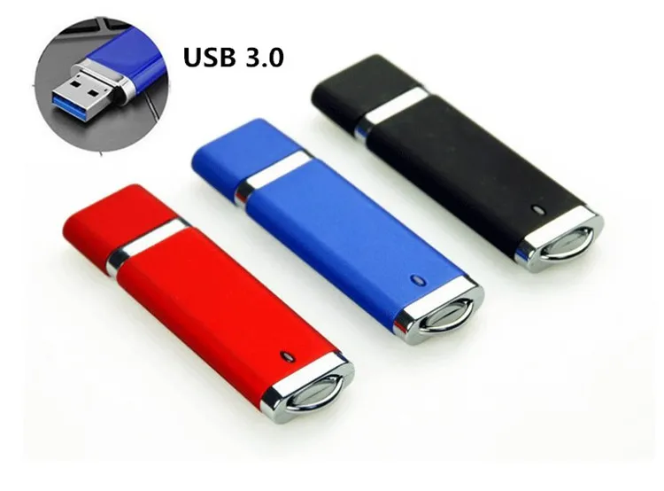 

3 colors High Speed Device USB 3.0 Flash Drives Pendrive 64GB 32GB 16GB 8GB Pen Driver Personalized Clef USB Flash Jump Drives