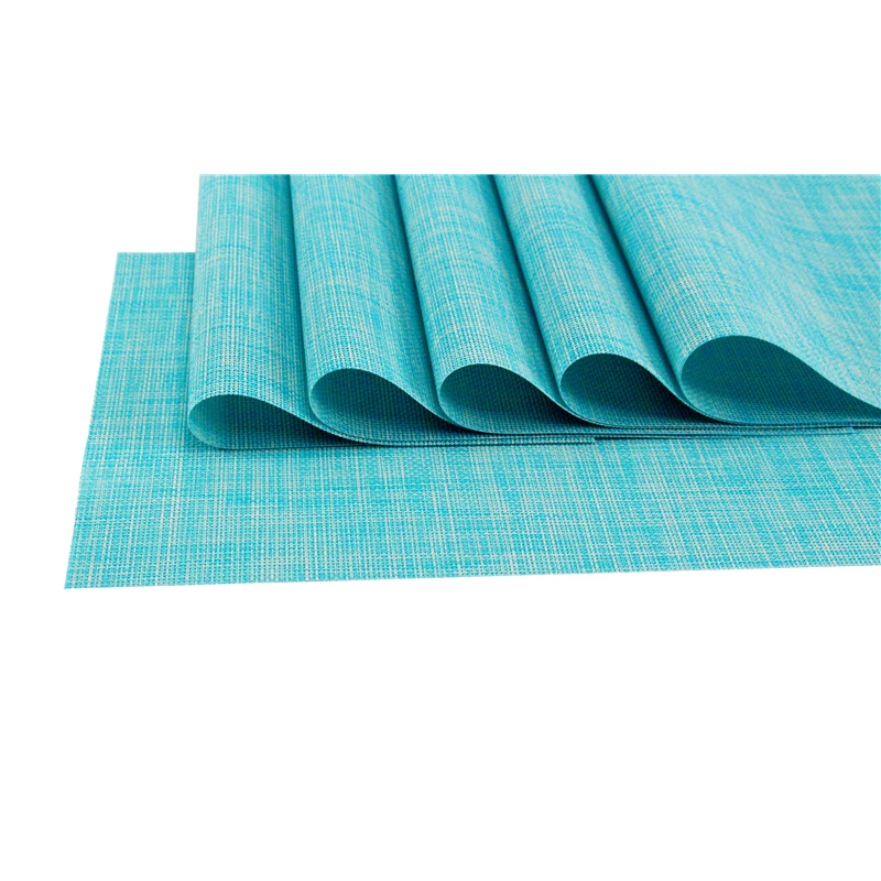 4 шт./лот салфетка под столовые приборы ПВХ коврик для обеденного стола дисковые