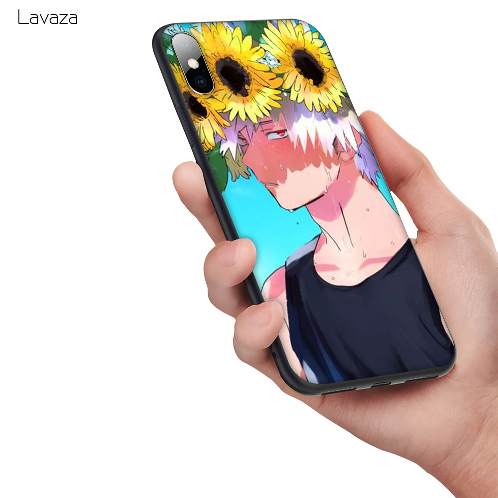 Мягкий ТПУ чехол Lavaza Anime Katsuki Bakugou для Apple iPhone 6 6S 7 8 Plus 5 5S SE X XS MAX XR силиконовые чехлы |