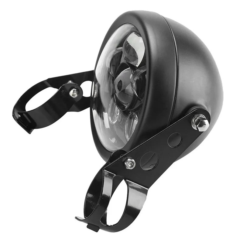 5,7" дюймовый светодиодный фонарь для фар корпус ковша для Harley мотоцикла Honda Shadow Kawasaki Vulcan Suzuki