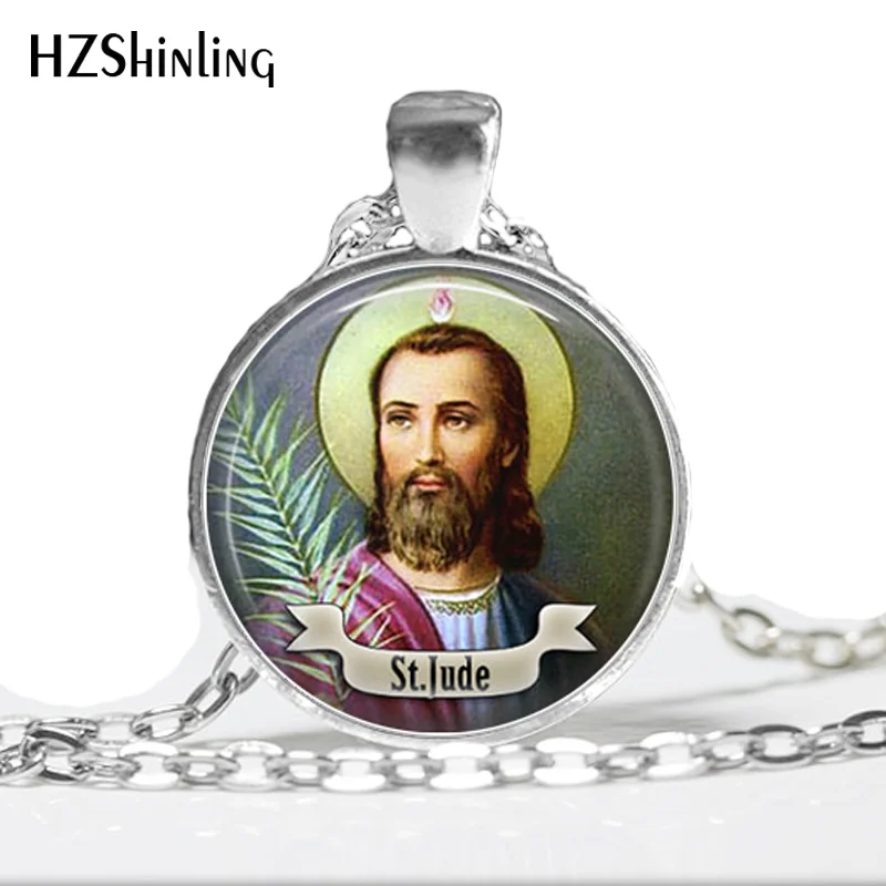 Женское ожерелье с подвеской в виде св. Юди HZ1|photo necklace|pendant necklacenecklaces religious |
