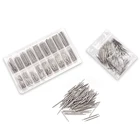 Комплект для часов Spring Bar, детали для часов, ремешок для часов из нержавеющей стали, ремень для часов, пружинная планка, 1,5 мм, звеньевые контакты, инструменты для ремонта, аксессуары для часов 8-25 мм