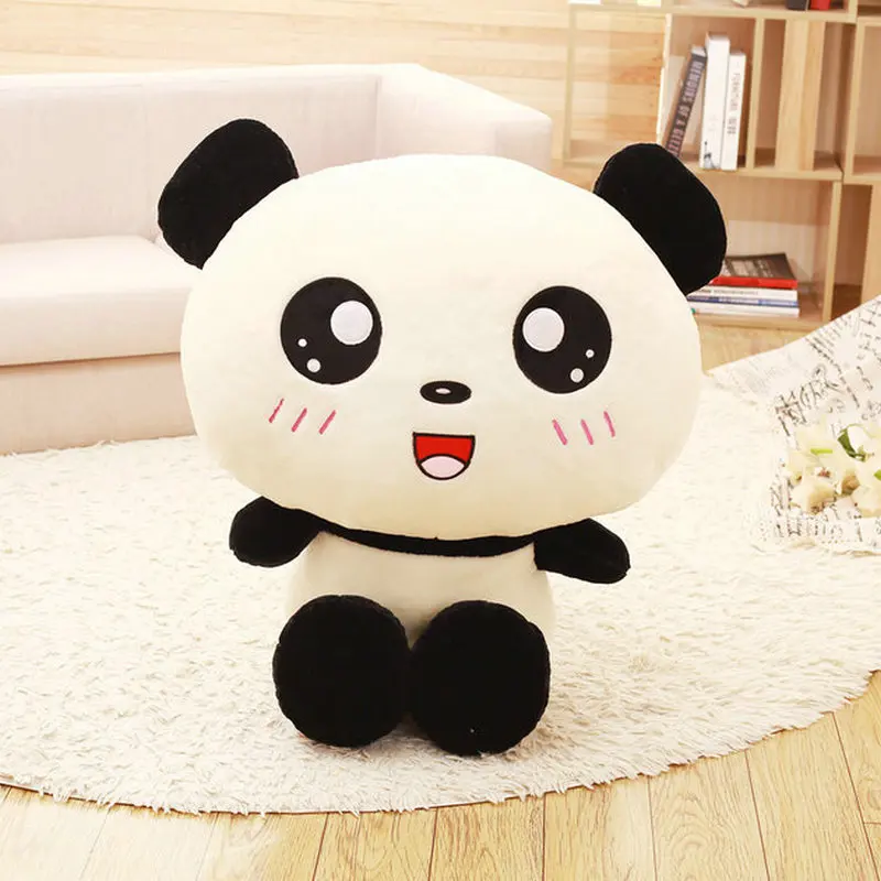 

40-90cm New style big head panda plush toys stuffed animals panda cloth doll birthday gift for Children