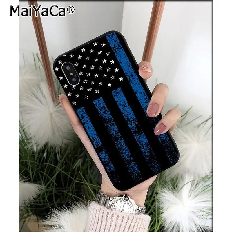 MaiYaCa американский флаг, США ТПУ Мягкие аксессуары для телефона чехол для Apple iPhone 8 7 6 6S Plus X XS MAX 5 5S SE XR мобильный чехол