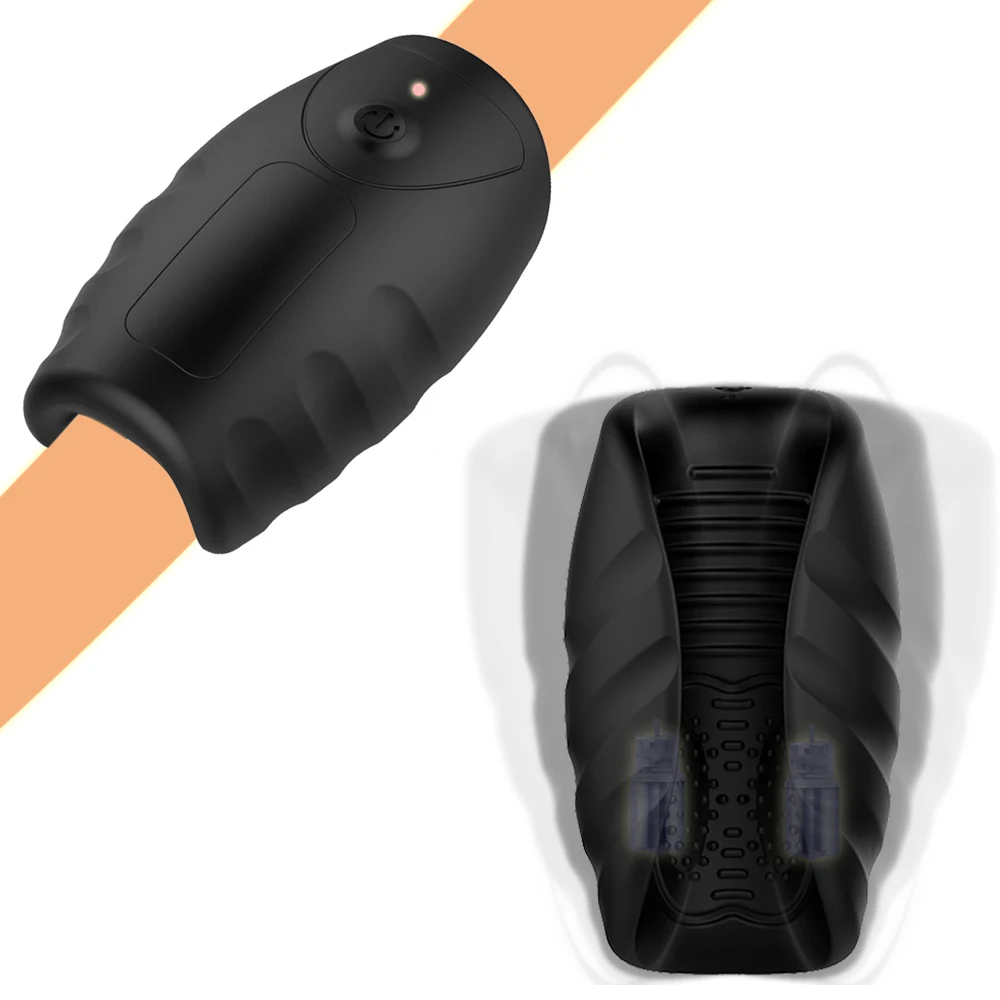 Тренировочный вибратор для увеличения пениса с 10 частотами мастурбатор мужчин