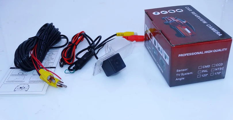 Высококачественная Автомобильная камера заднего вида 4 ИК + ударопрочный Ночной