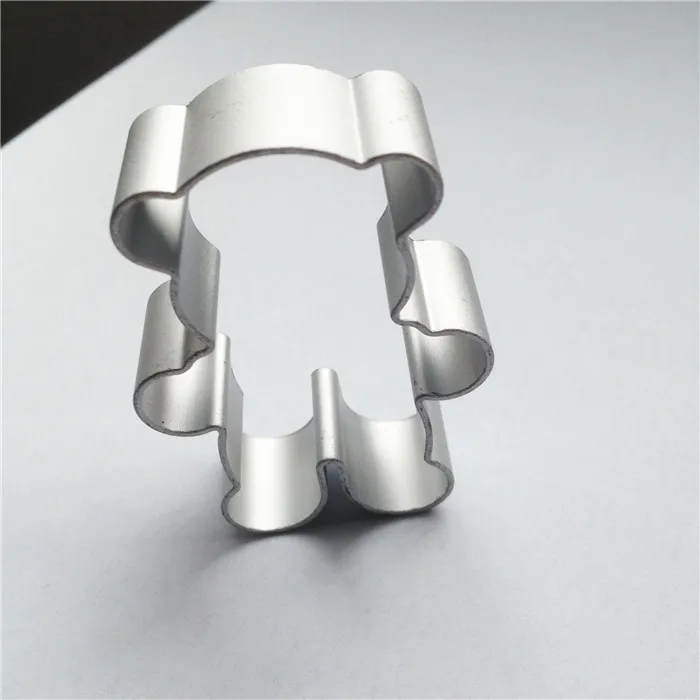 Бесплатная доставка форма для резки печенья в форме медведя из алюминиевого