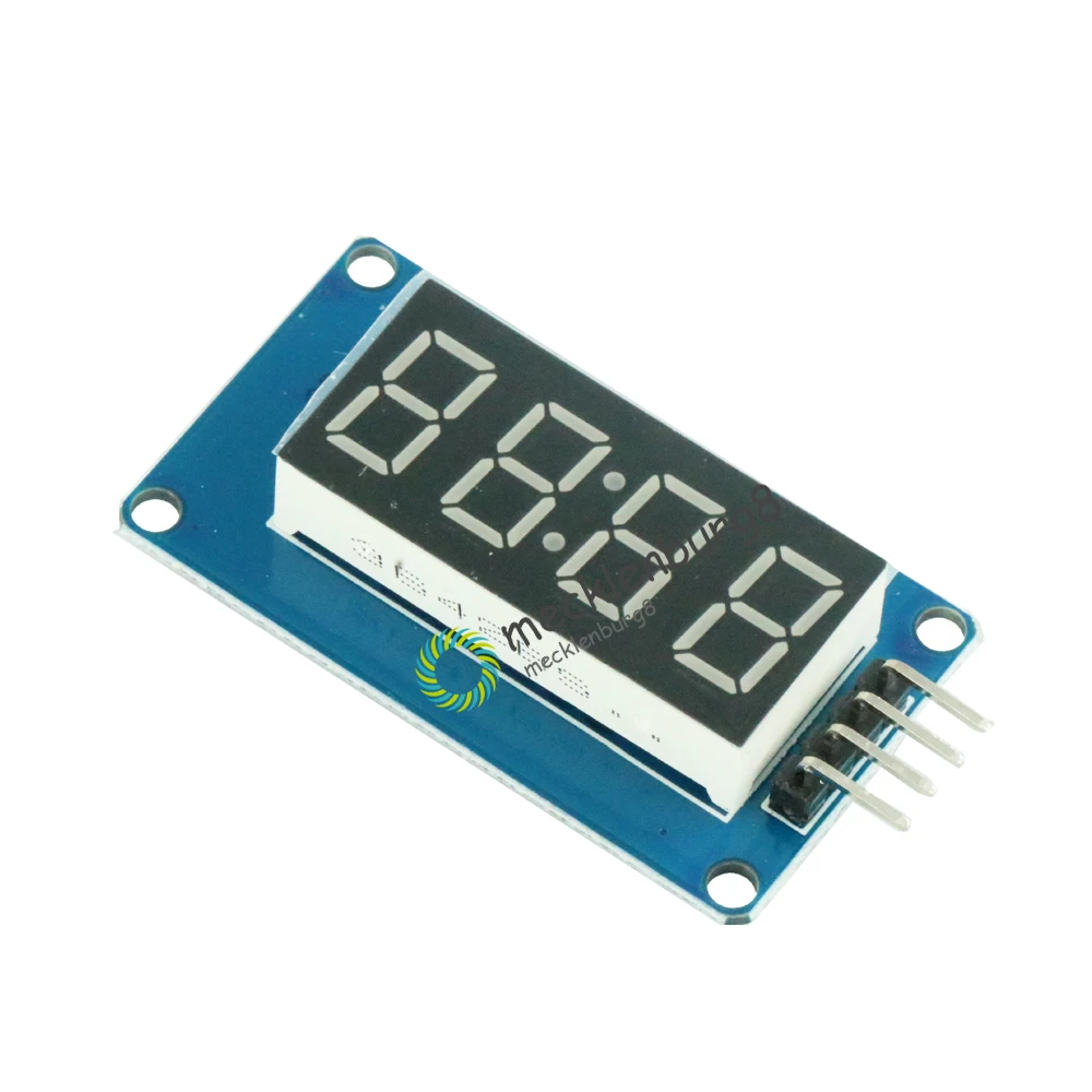 Светодиодный модуль дисплея tm1637 для Arduino 2 шт. 7 сегментный 4 битный дисплей 0 36