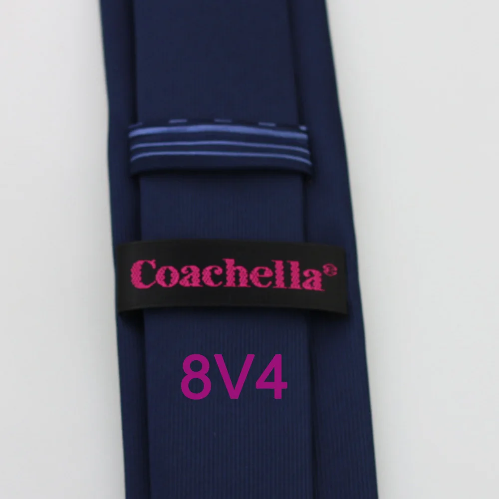 Yibei Coachella галстуки 2015 новый тонкий темно-синий галстук мужской границы с розовым