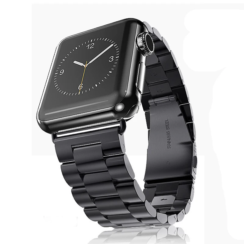 Ремешок для Apple Watch Band 38 мм металлический браслет из нержавеющей стали цвета