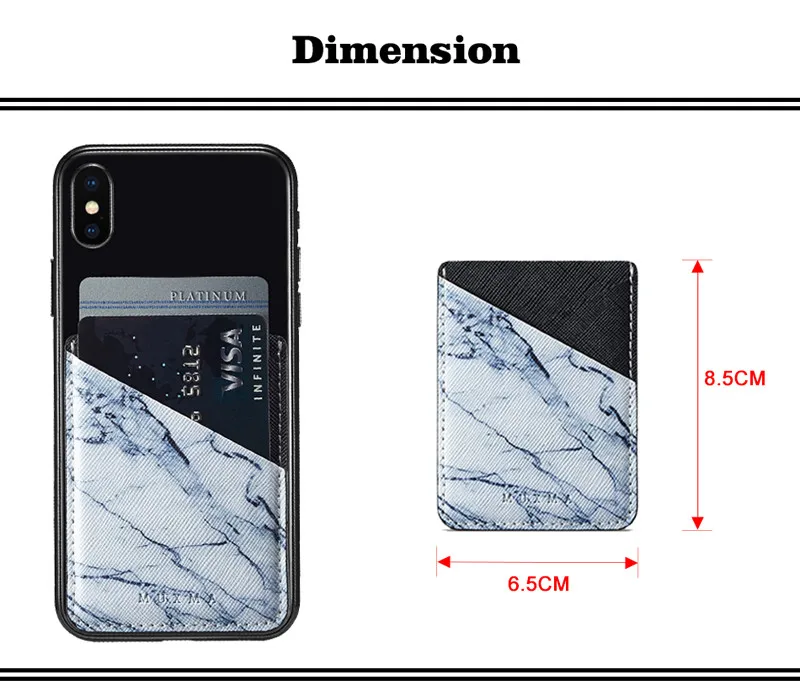 Задняя крышка Fundas Coque 3M клейкая блестящая наклейка ID Кредитная карта Карманный чехол держатель для iPhone samsung смартфон телефон сумка