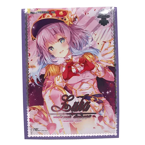 60 PCS Luka 60 ПК пакет TCG карты рукава аниме-открытки игры защита персонажа карты щит графика протектор цветные рукава PKM - Цвет: 60 PCS Luka