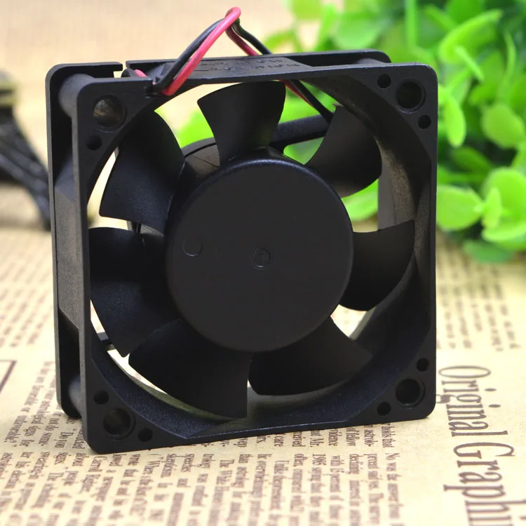 Новый оригинальный 2 проводной охлаждающий вентилятор RDM6025S 12 В 0.10A 6 см 6025|cooling fan|6cm