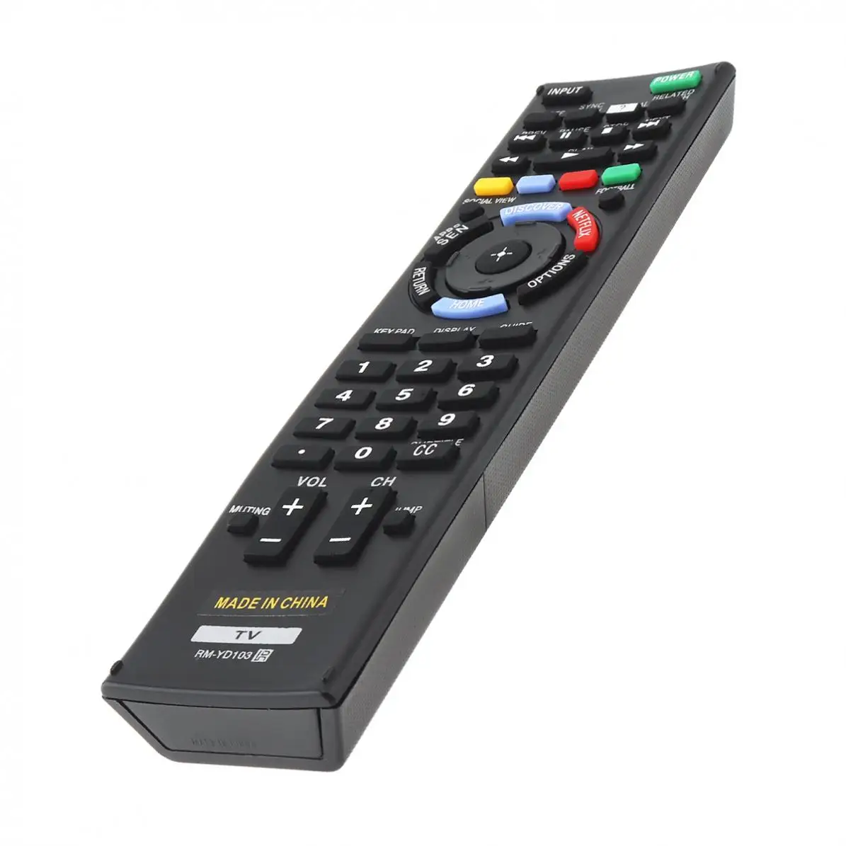 ABS ИК 433 МГц Замена ТВ дистанционного Управление подходит для Sony RM YD103 / KDL 40HX750 46HX750