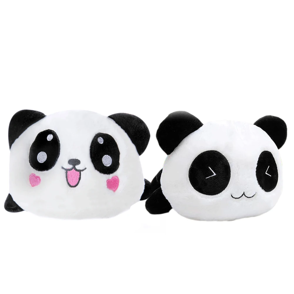 25 см Kawaii мультфильм Животные плюшевая большая голова панда кукла искусственная