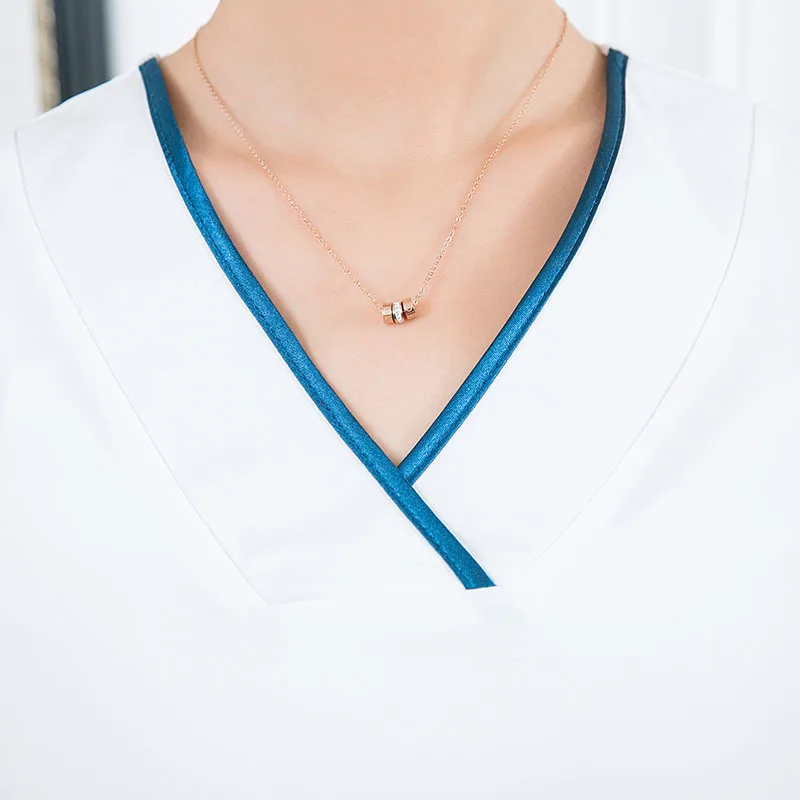 Скраб медицинская Униформа женское с v образным вырезом коротким рукавом для