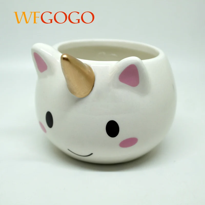 Керамические милые Мультяшные кружки WFGOGO чашка для молока кофе напитков 300 400 мл