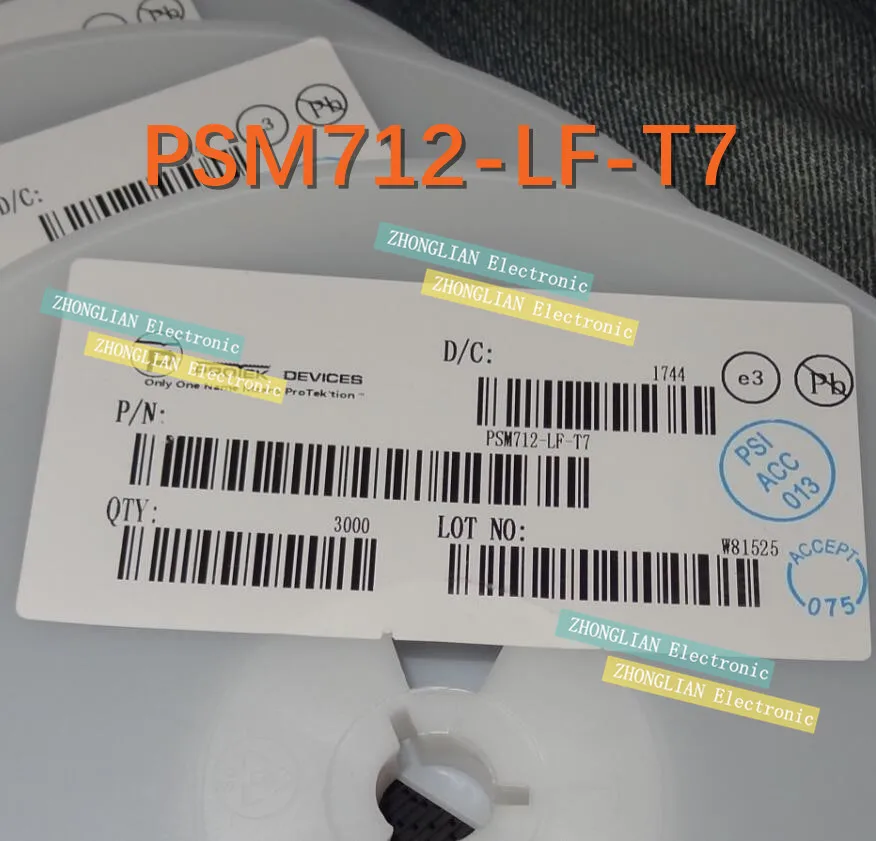 1000pcs/lot PSM712-LF-T7 SM712.TCT PSM712 PSM712-LF SOT23 new original | Лампы и освещение