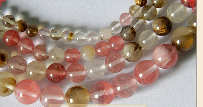 10 мм кварцевые ювелирные изделия из натурального камня свободные бусы круглая