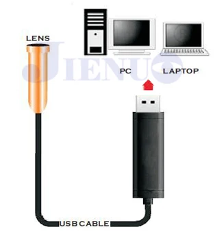 Водонепроницаемый USB-эндоскоп 10 м 4 светодиода IP67 | Безопасность и защита