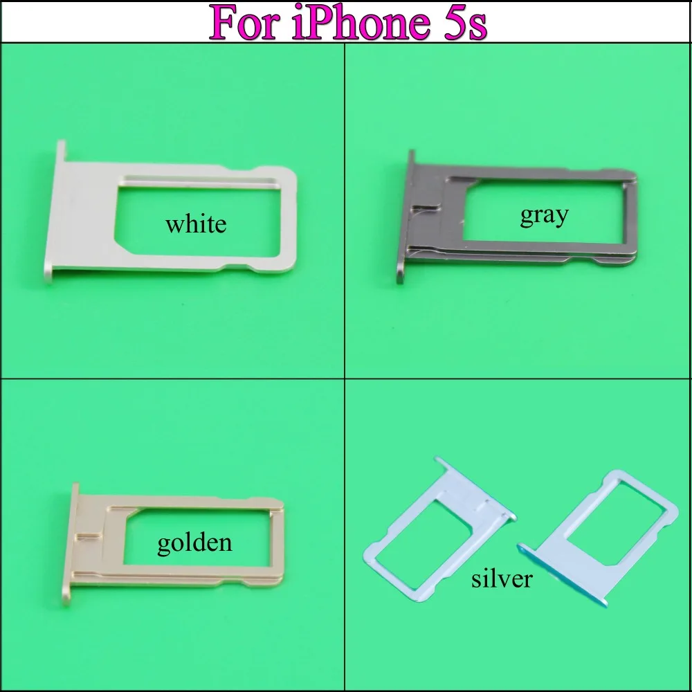 YuXi новый держатель для sim карты слот запасная часть iPhone 5S|tray holders|sim card traysim holder |