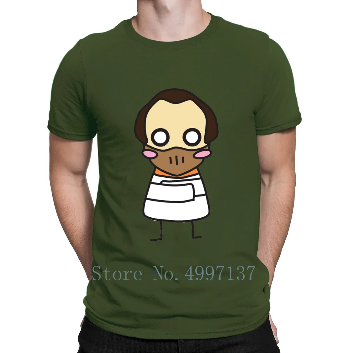 Футболка Hannibal Lecter Do You Feel Like Dinner 100% хлопок новая модная летняя футболка с круглым