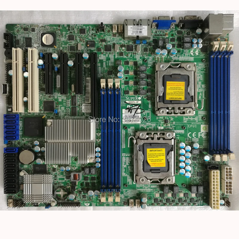 Материнская плата для серверной рабочей станции X8DTL 3F 1366 dual X58|Запасные части| |
