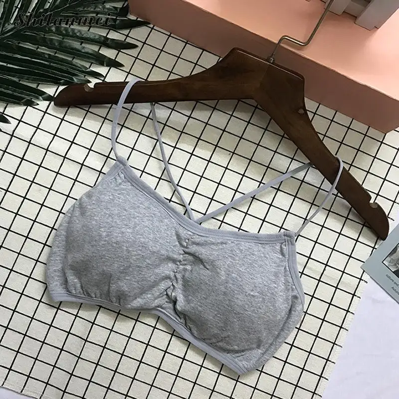 Sexy бесшовные Беспроводной бюстье бюстгальтер мягкий Для женщин Нижнее Бельё для