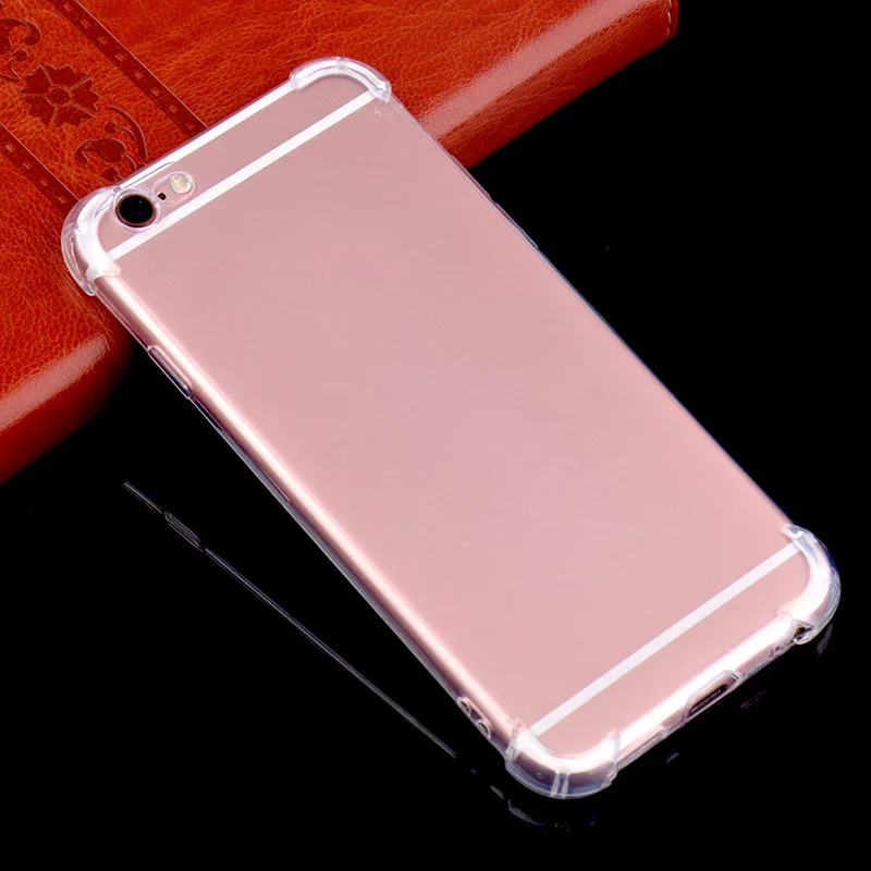 Four Corners Anti-knock Soft Clear TPU Case for Motorola Moto G5 G5S C Plus Z2 Play X4 Slim Silicone Phone Back Cover Conque | Мобильные