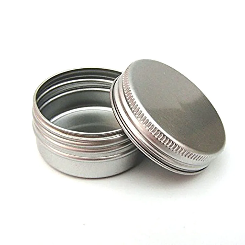 

10PCS 50ml Empty Containers 50 Ml Empty Sample Jars Cosmetic Jars Aluminium Containers For Cosmetics Aluminum Makeup Case