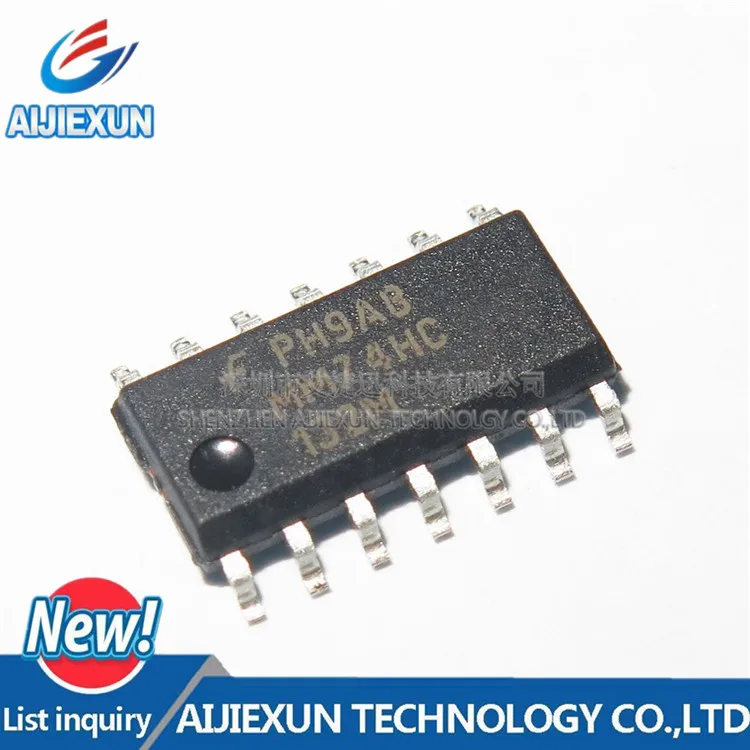 

50 шт. MM74HC132M Quad 2-вход NAND Schmitt Trigger SOP14 новый и оригинальный