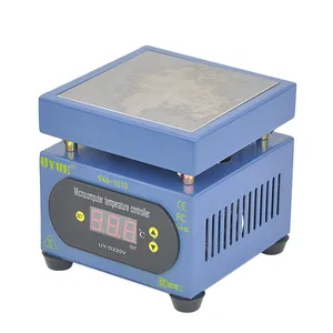 Нагревательный стол 220 В 300 Вт с постоянной температурой, термостат с разделенным экраном мобильный телефон, печатная плата горячая плита станция предварительного нагрева 100 мм * 100 мм