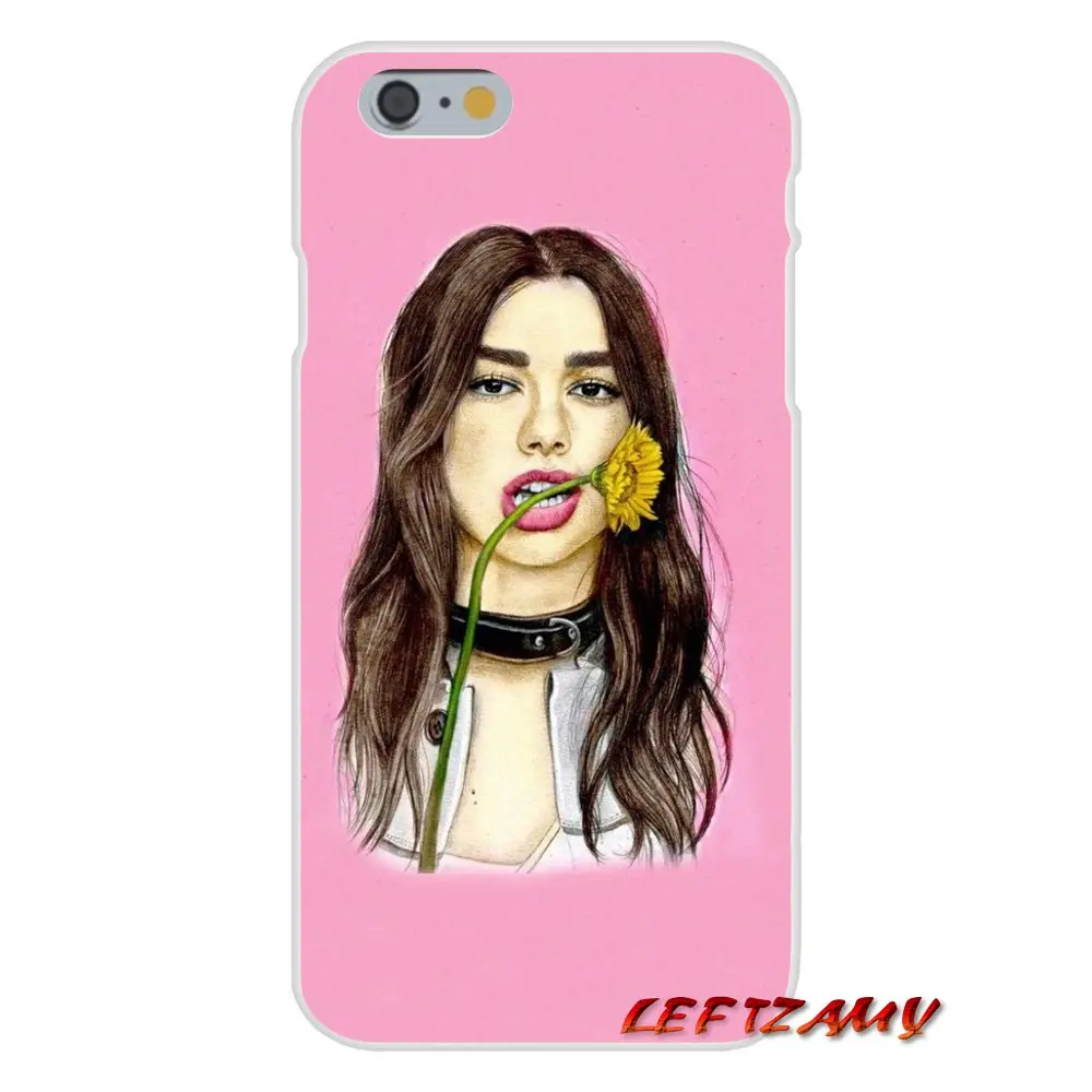 Аксессуары для телефона Чехлы iPhone X 4 4S 5 5S 5C SE 6 6S 7 8 Plus Dua Lipa новые