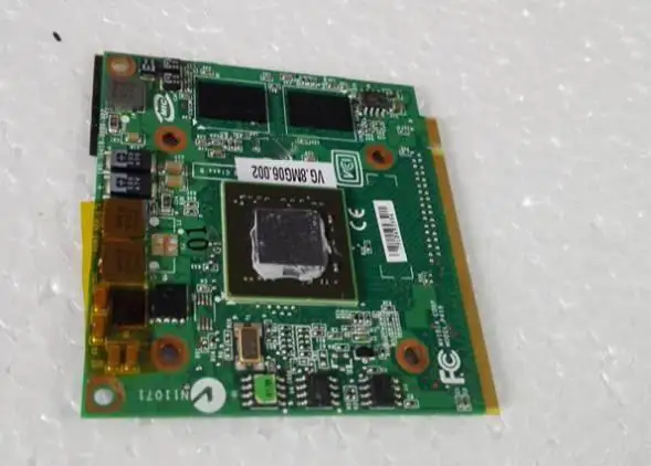 Видеокарта для ноутбука Acer Aspire 4520 5520 5920 5920G 7720, видеокарта Re GeForce G86-603-A2 (art.: 3920cc86006bb) - 3920cc86006bb