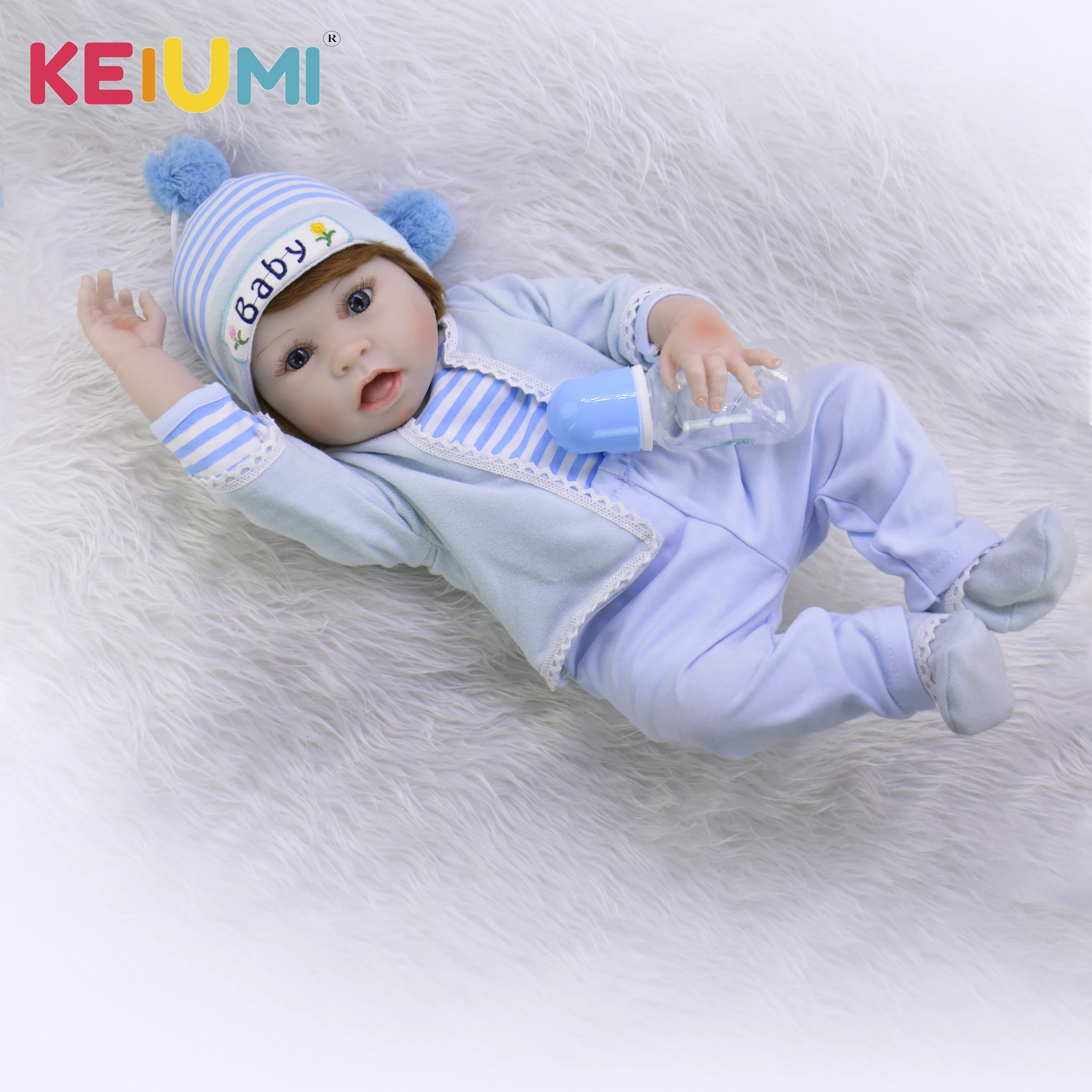Новое прибытие 23 'ཱུ см Reborn Baby Doll полное Силиконовое боди реалистичное Boneca Menina