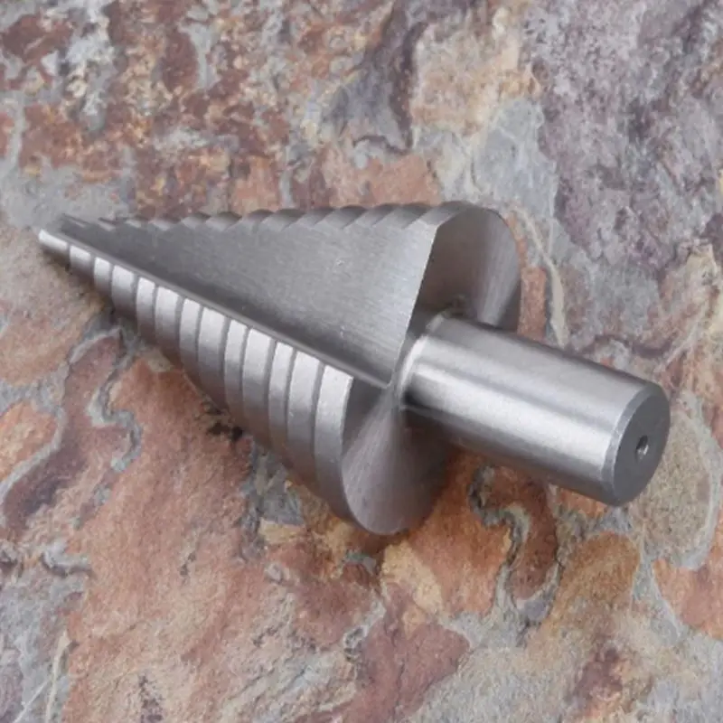 13 ступенчатых спиральных рифленых конических конусных Сверл из быстрорежущей