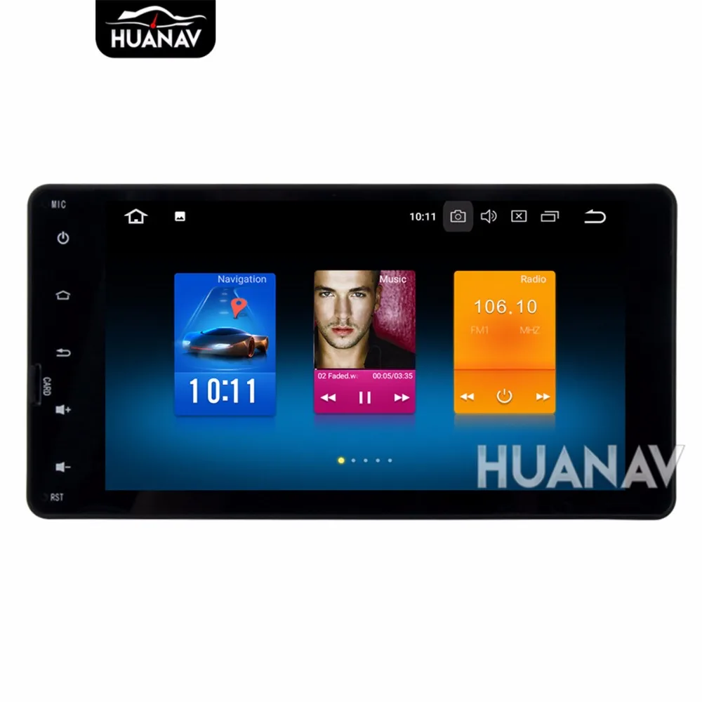 Универсальный автомобильный DVD плеер с 8 ядерным процессором Android 2013 HD экраном 7