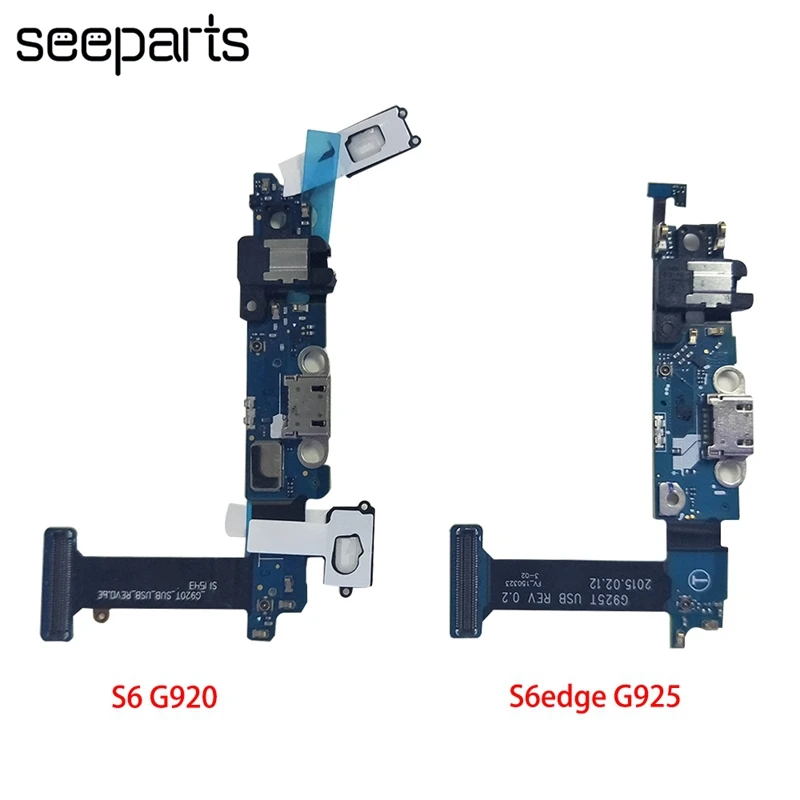 

Для Samsung Galaxy S6 Edge G925F G928F зарядный порт гибкий кабель док-разъем для Samsung Galaxy S6 G920F зарядная Плата USB