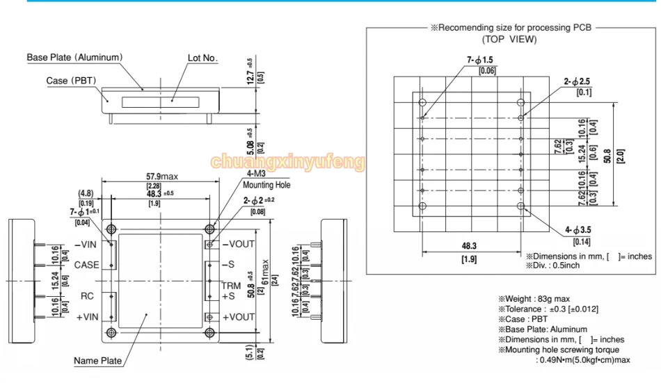 Бесплатная доставка понижающий модуль CBS3504812 input48V-output12Vwatt350W 29A преобразователь