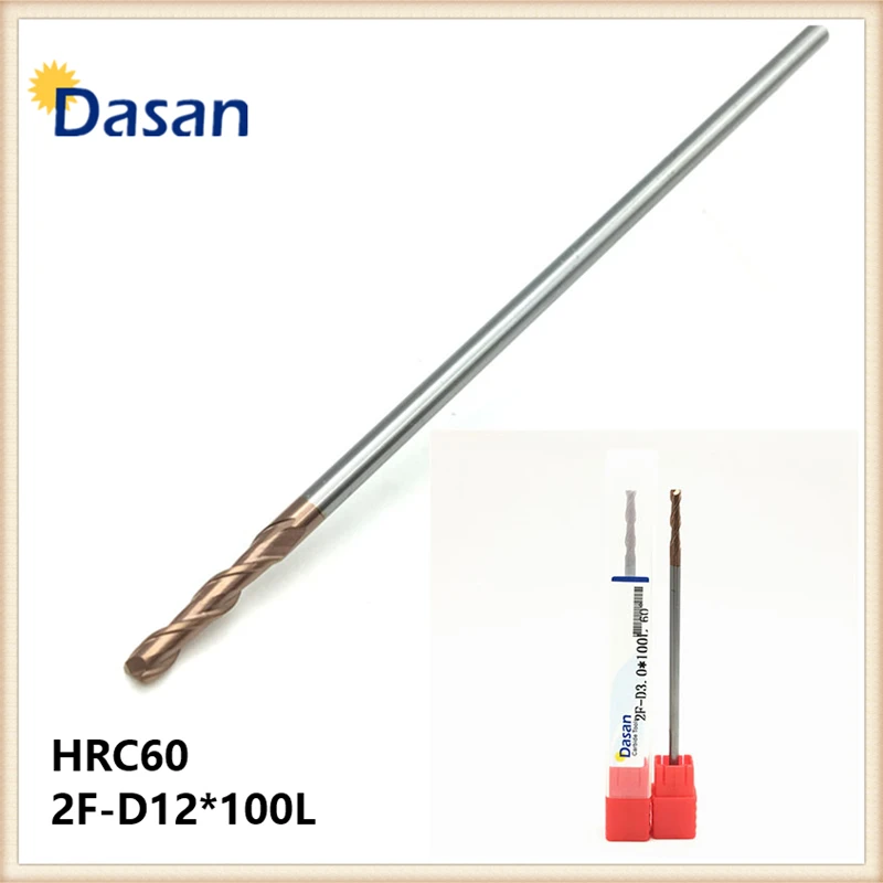 Концевая фреза HRC60 2F-D12 * 100L, твердосплавные фрезы с двумя канавками, прямой хвостовик, с покрытием TiAlN, для металлообработки, ЧПУ, 1 шт.
Концевая фреза HRC60 2F-D12 * 100L, твердосплавные фрезы с двумя канавками, прямой хвостовик, с покрытием TiAlN, для металлообработки, ЧПУ, 1 шт.