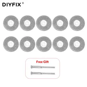 Диски для циркулярной пилы, с оправками, набор для вращающегося инструмента, из углеродистой стали, аксессуары для дрели, режущий инструмент для твердых материалов