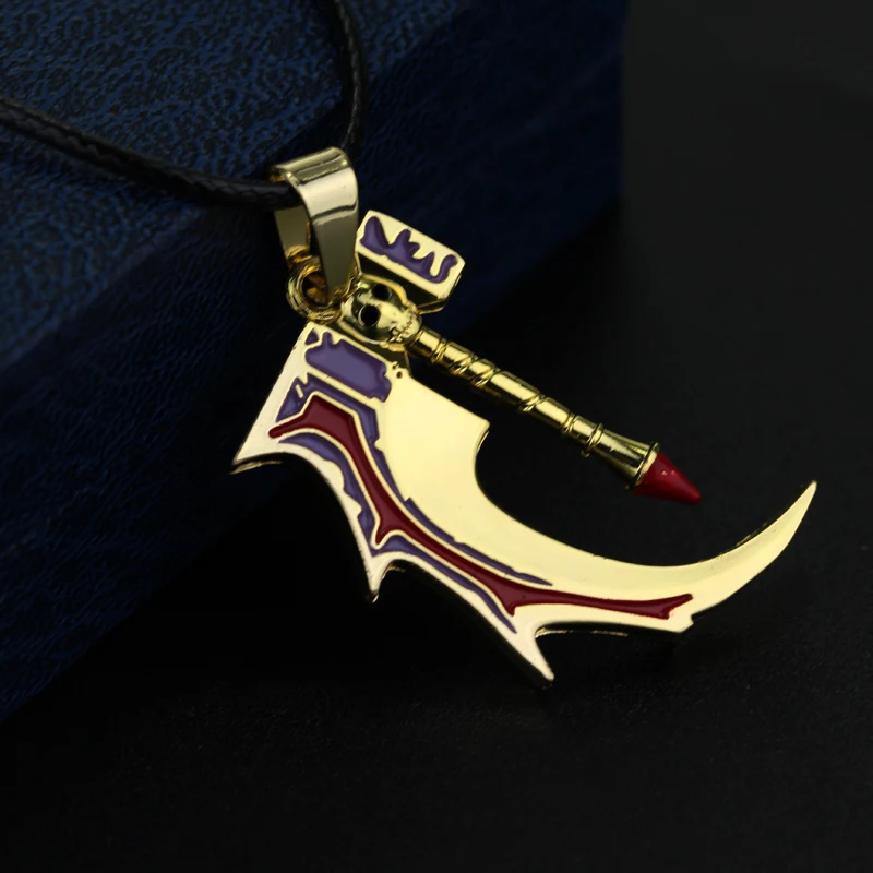 Лидер продаж металлическое ожерелье DOTA 2 с молотком сломанной костью подвеска