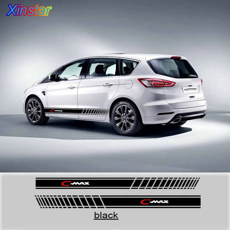 

2 шт., наклейки на боковые кузова автомобиля для Ford Cmax C-max, автомобильные аксессуары