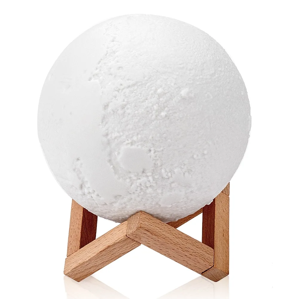 12 см LED Moonlight сенсорный выключатель ночник Перезаряжаемый USB домашний стол