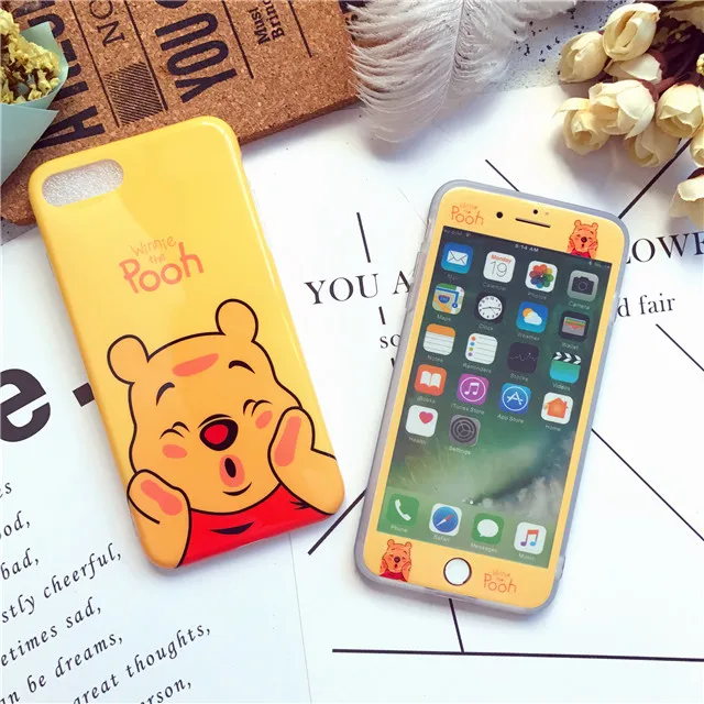 IMD чехол для телефона для iphone 6 6s 7 Plus 8+ 3D Edge защитная пленка из закаленного стекла