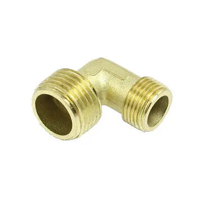 

Air Compressor Fittings Brass 3/8" x 1/2" Male Thread Elbow