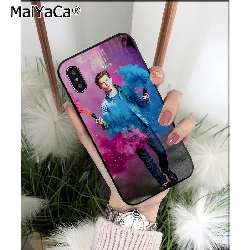 MaiYaCa Человек-паук том Холланд ТПУ Мягкие аксессуары для телефона чехол Apple iPhone 8 7 6