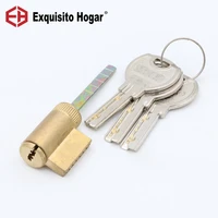 locking lock door cylinder handle pressure lock key brass interior door 9 single hardware core rod